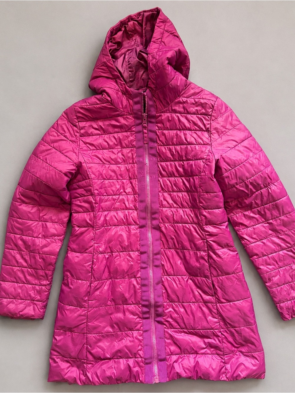 Land’s End girls mid-length coat, like new, girls 10-12